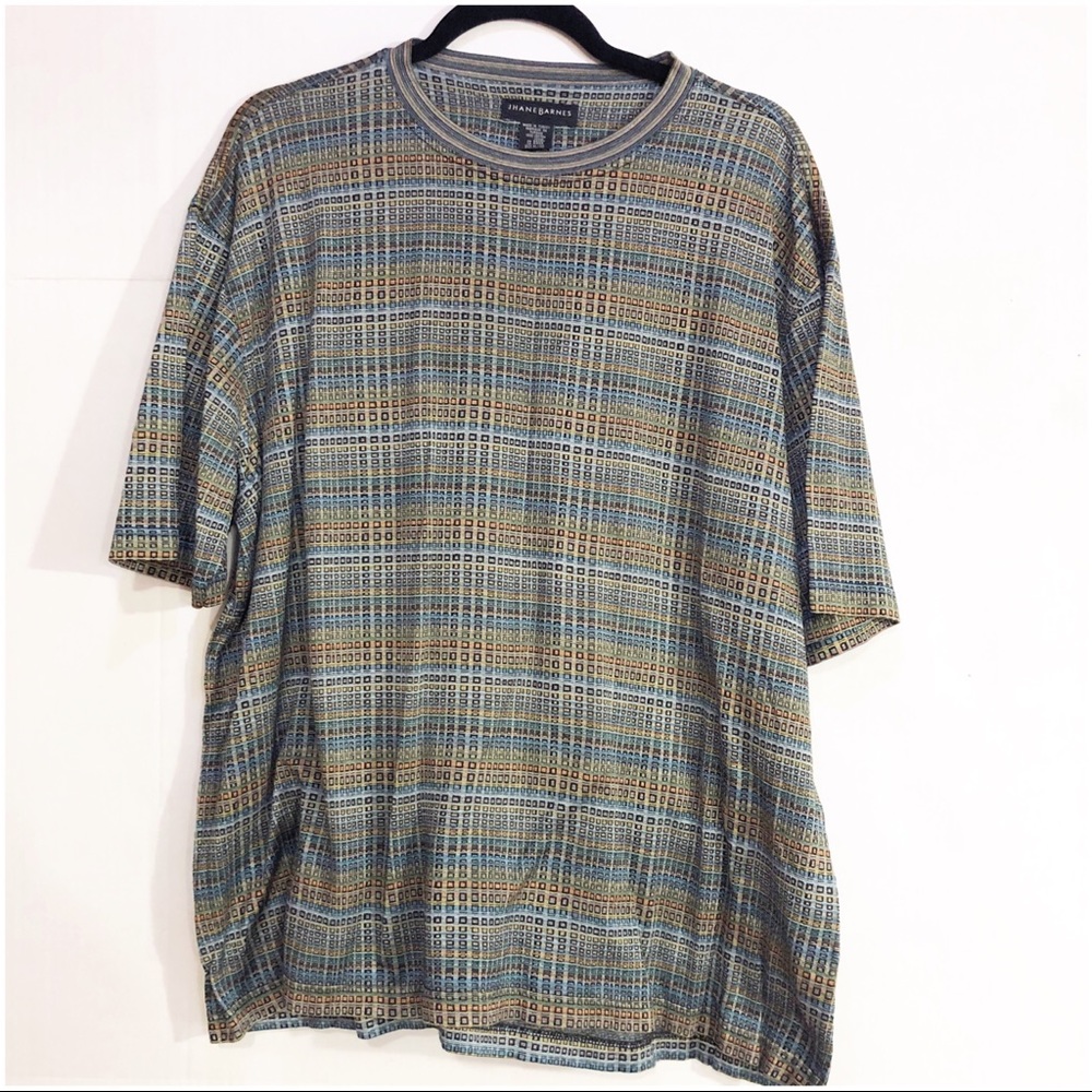 Vintage Jhane Barnes Ribbed Pullover T Shirt XL